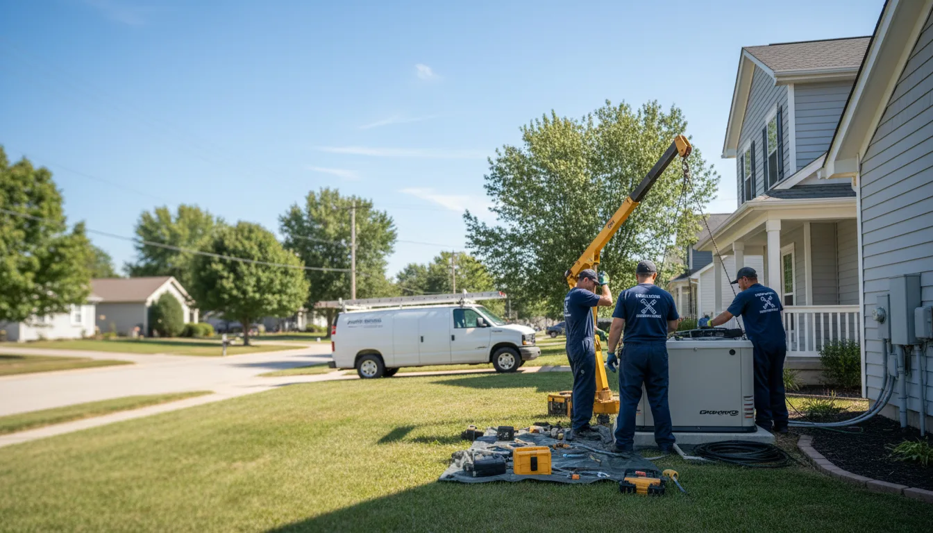 Generator Installation in Swedesburg, IA near me